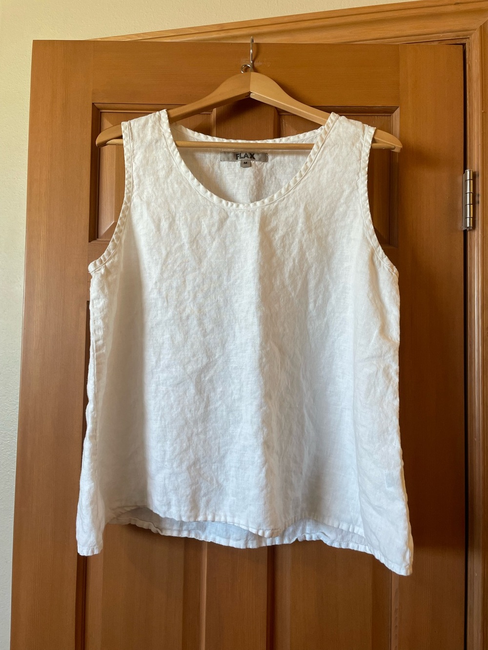 Flax linen tank